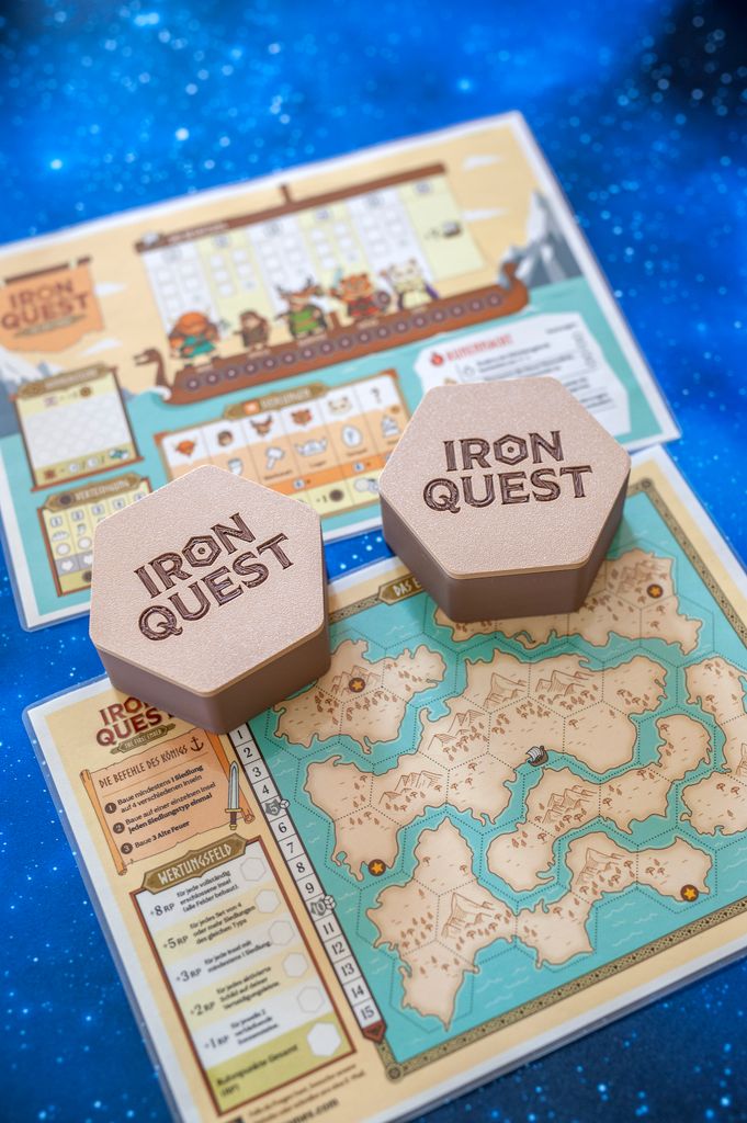 Illustration 2 de Iron Quest: The First Ember [Print & Play]