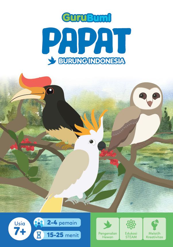Cover art for Papat: Birds of Indonesia