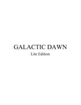 RPG Item: Galactic Dawn: Lite Version