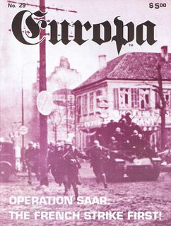 Operation Saar: The French First Strike (Europa Battle Scenario #5)
