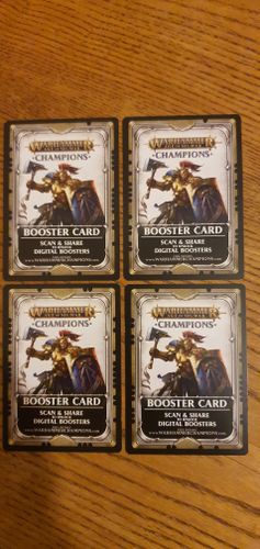 My Age of Sigmar Champions- Booster Card Collection Scan and Enjoy | BoardGameGeek