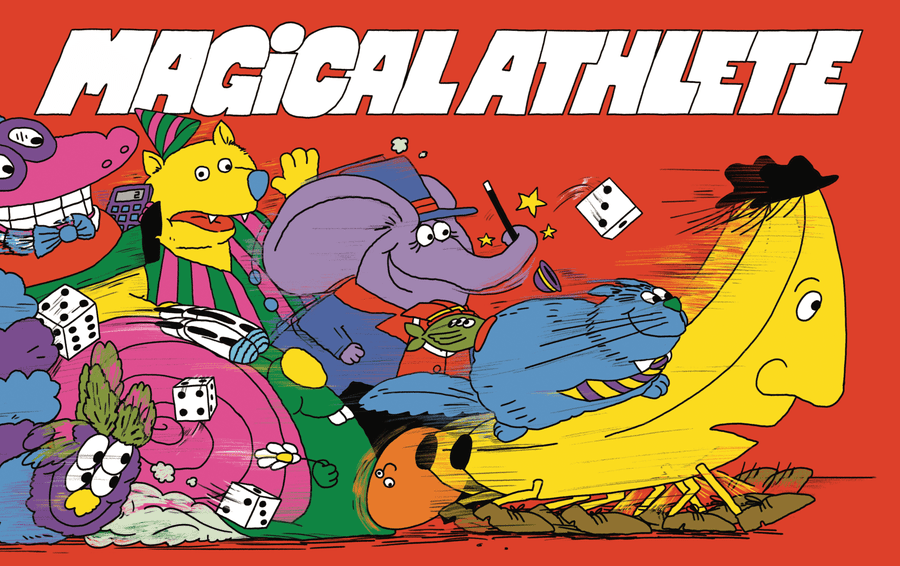 Magical Athlete, CMYK, 2025 — front cover (image provided by the publisher)