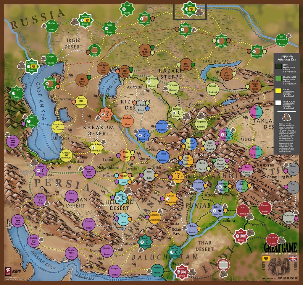 Personal Mod Map and Rules Questions... | The Great Game: Rival Empires ...