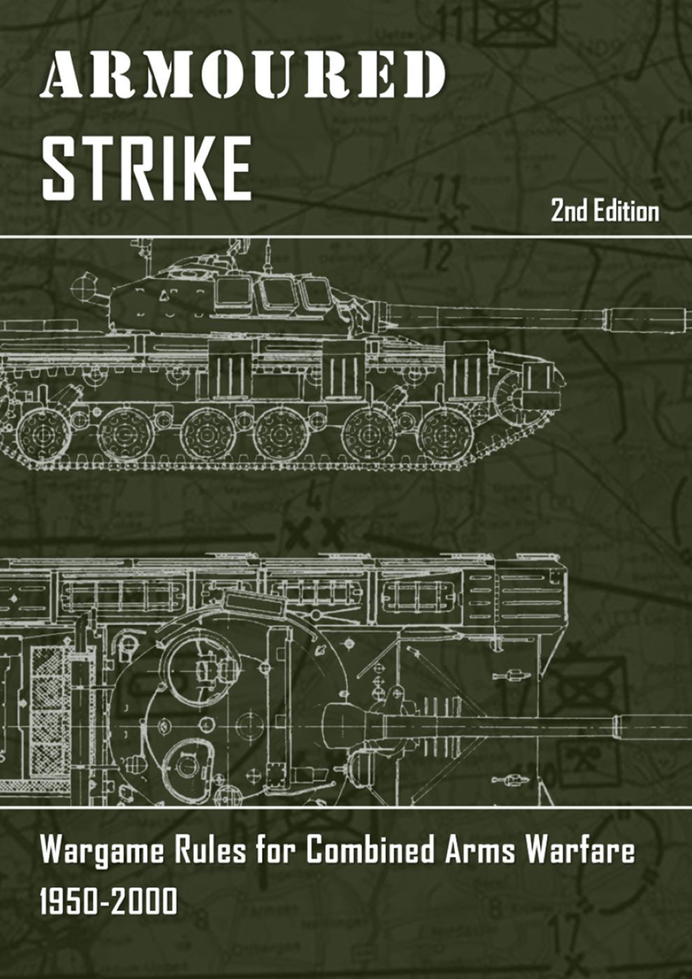 Cover art for Armoured Strike: Wargame Rules for Combined Arms Warfare 1950-2000