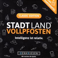 Stadt Land Vollpfosten: Das Kartenspiel – Classic Edition