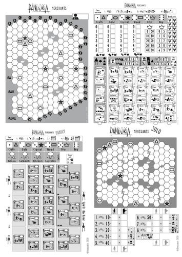 Board Game: Pandoria Merchants