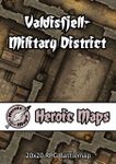 RPG Item: Heroic Maps: Valdisfjell - Military District