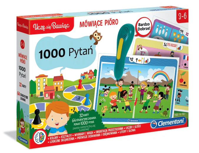 Cover art for Mówiące pióro: 1000 pytań