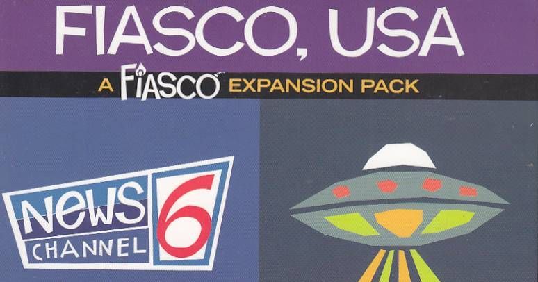 Fiasco, USA | RPG Item | RPGGeek
