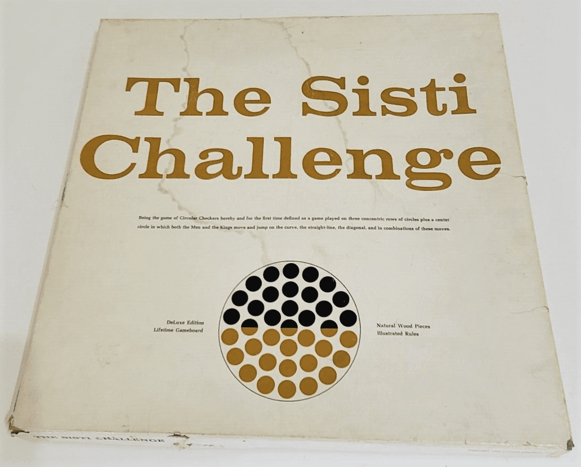 The Sisti Challenge: Circular Checkers box art