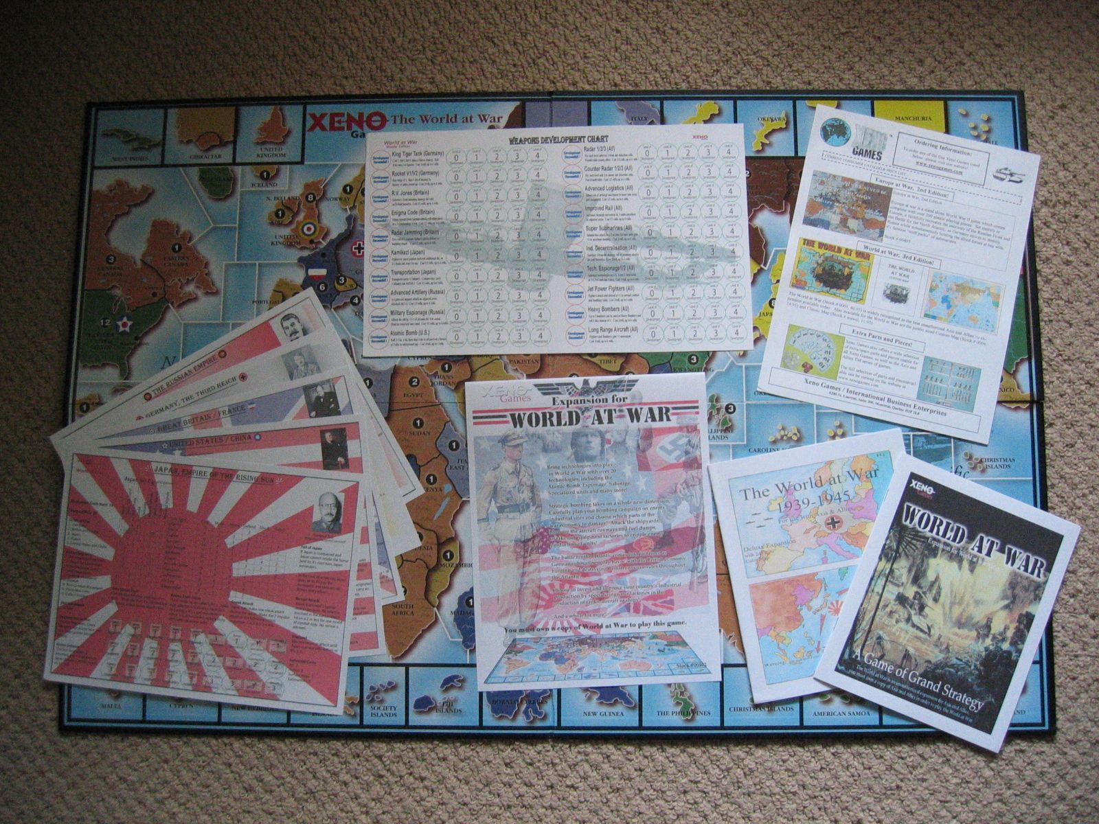 World At War Expansion doboz