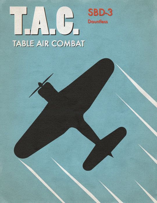 Table Air Combat: SBD-3 Dauntless box art
