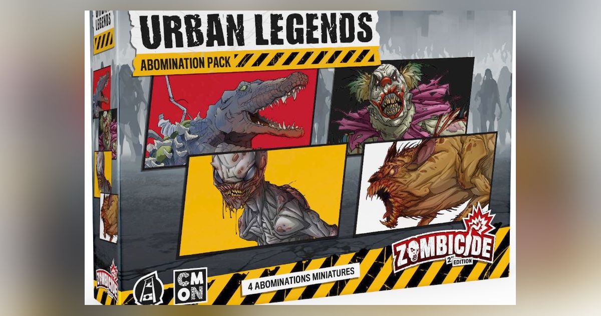 Zombicide: 2nd Edition - Urban Legends - Abomination Pack (2022