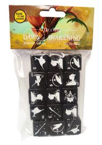 DiceWar: Dawn of the Awakening – Dice Set Black