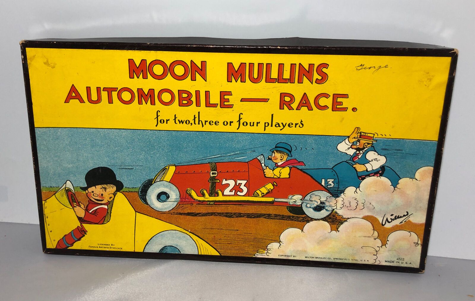 Moon Mullins Automobile Race cover art