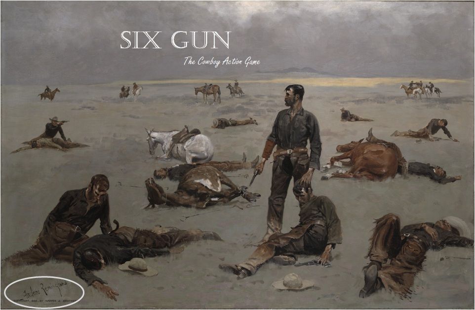 Six-Gun, The Cowboy Action Game box art