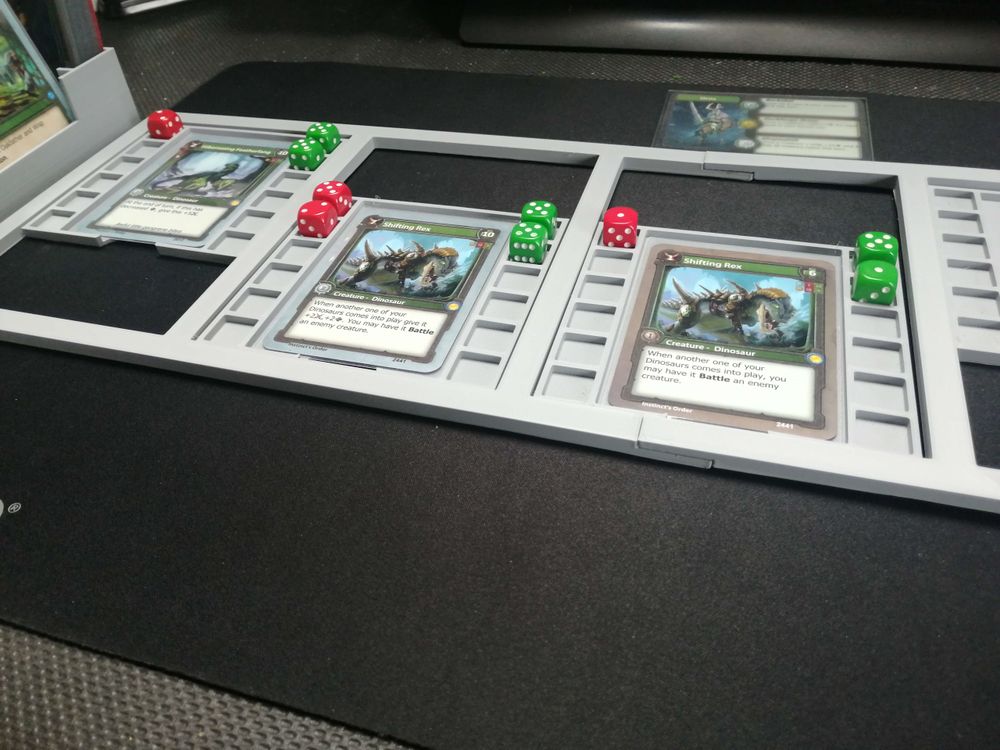 Who needs a playmat when you can 3d print? Fusion