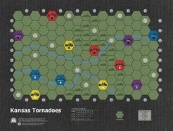 Age of Steam Expansion: Kansas Tornadoes
