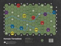 Age of Steam Expansion: Kansas Tornadoes