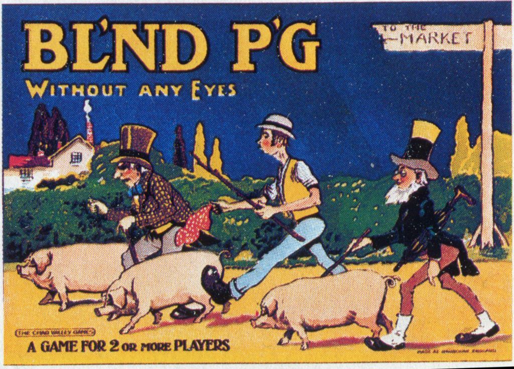 Bl'nd P'g without any Eyes