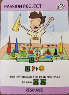 Adulthood: Passion Project Promo Card