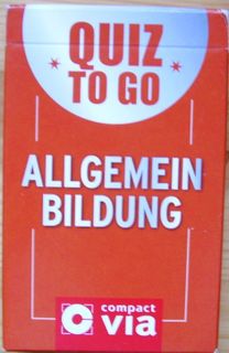 Quiz to go: Allgemeinbildung