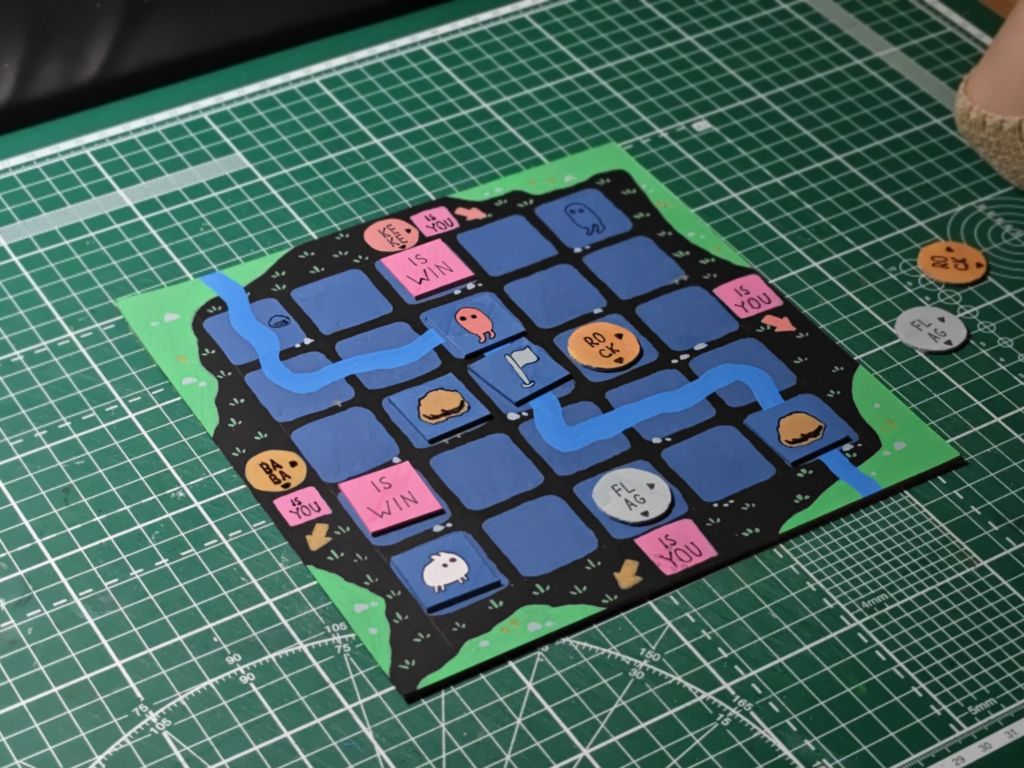 Illustration 9 de Baba Is You: The Board Game & Party House: Deckbuilding Game
