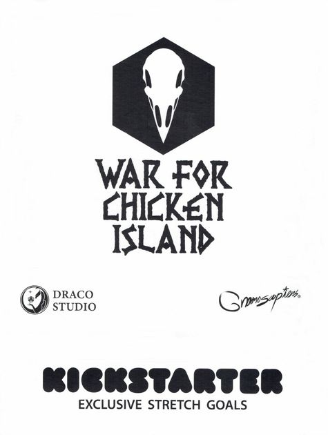 War for Chicken Island Board Game 2020 Draco Studios Kickstarter for sale online 