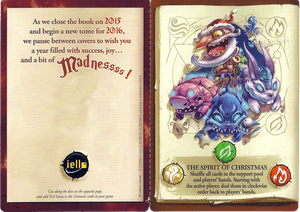 The Big Book of Madness: 2016 Greeting Card – Evil Santa