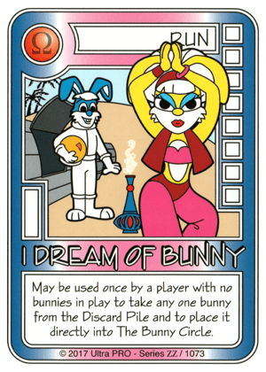 Killer Bunnies and the Conquest of the Magic Carrot: I Dream of Bunny Promo Card cover art
