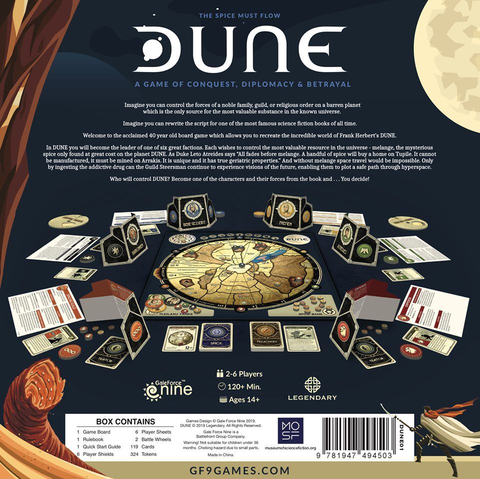 Dune, or how I learned about the power of big moments | Meeple-Life Crisis  | BoardGameGeek