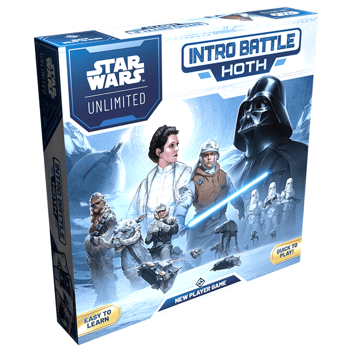 Boîte du jeu Star Wars: Unlimited – Intro Battle: Hoth