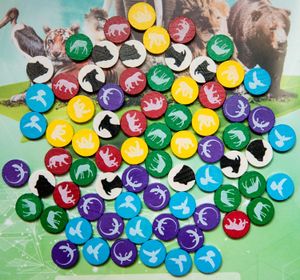 Ark Nova: Wooden tokens