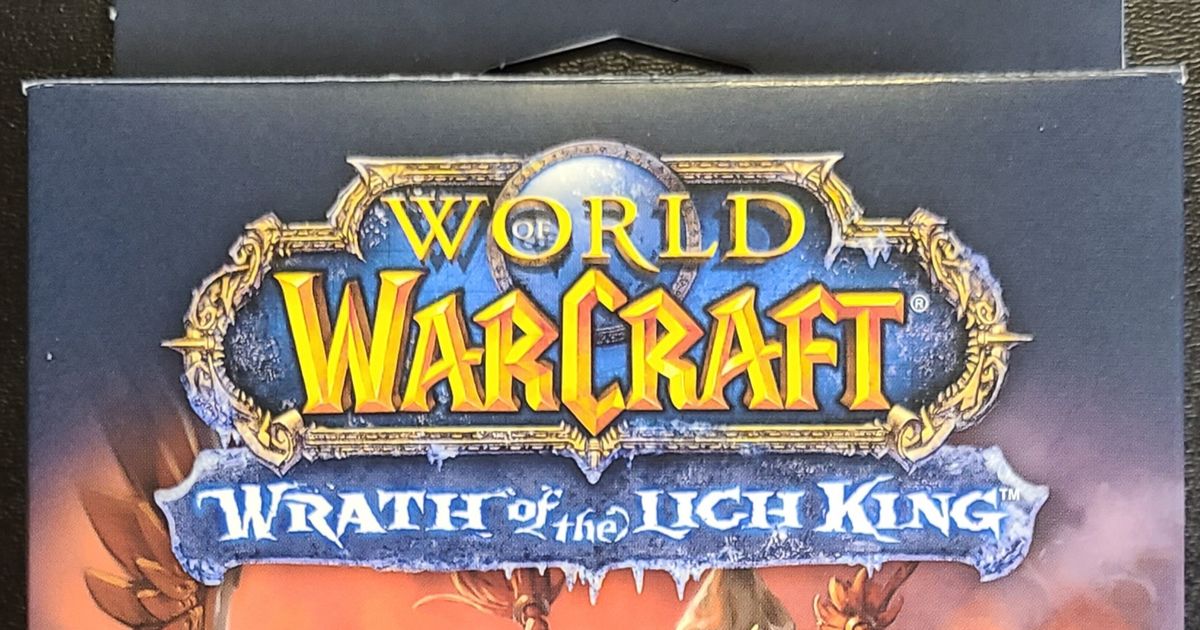 world of warcraft wrath of the lich king logo