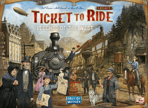 Play Ticket to Ride Legacy: Legends of the West