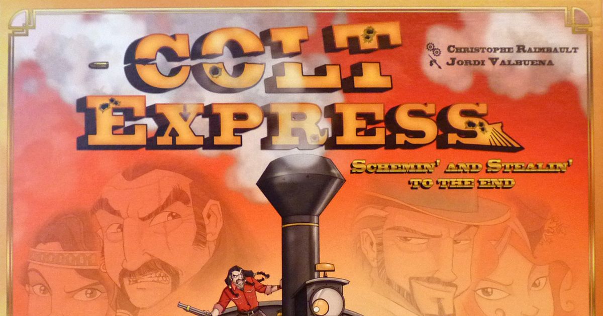 Colt Express, Board Game
