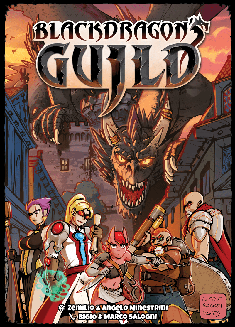 Coperta Black Dragon's Guild