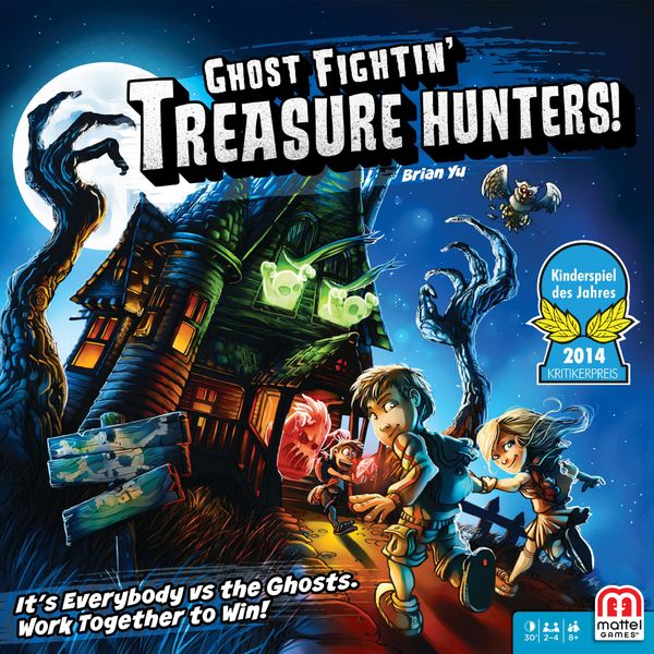 Ghost Fightin' Treasure Hunters, Mattel, 2016 — front cover (image provided by the publisher)