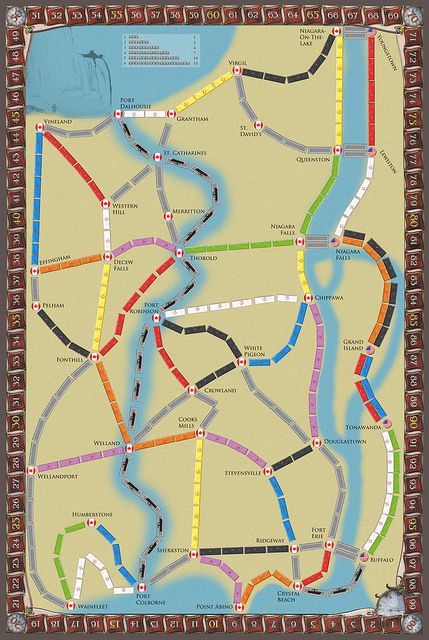 Niagara (fan expansion for Ticket to Ride)
