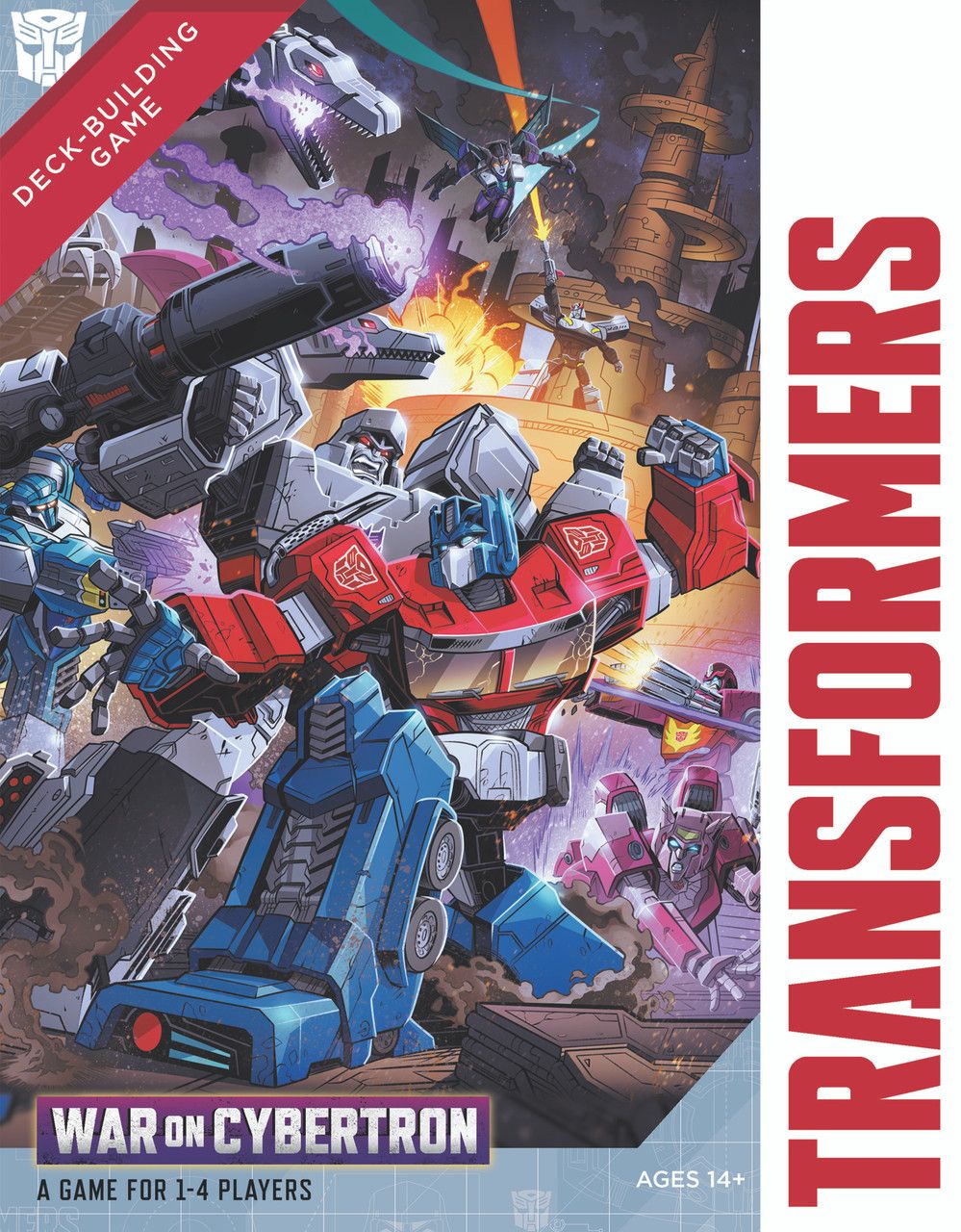 Coperta Transformers Deck-Building Game: War on Cybertron