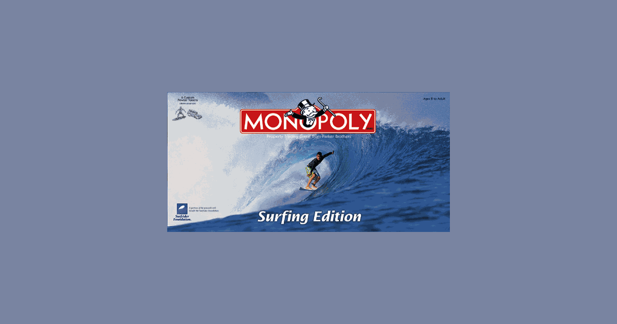 感謝報恩 【海外限定品】モノポリー｜MONOPOLY Surfing Editions | www