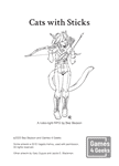 RPG Item: Cats with Sticks