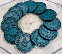 Clans of Caledonia: Karma Games Expansion Coin Set