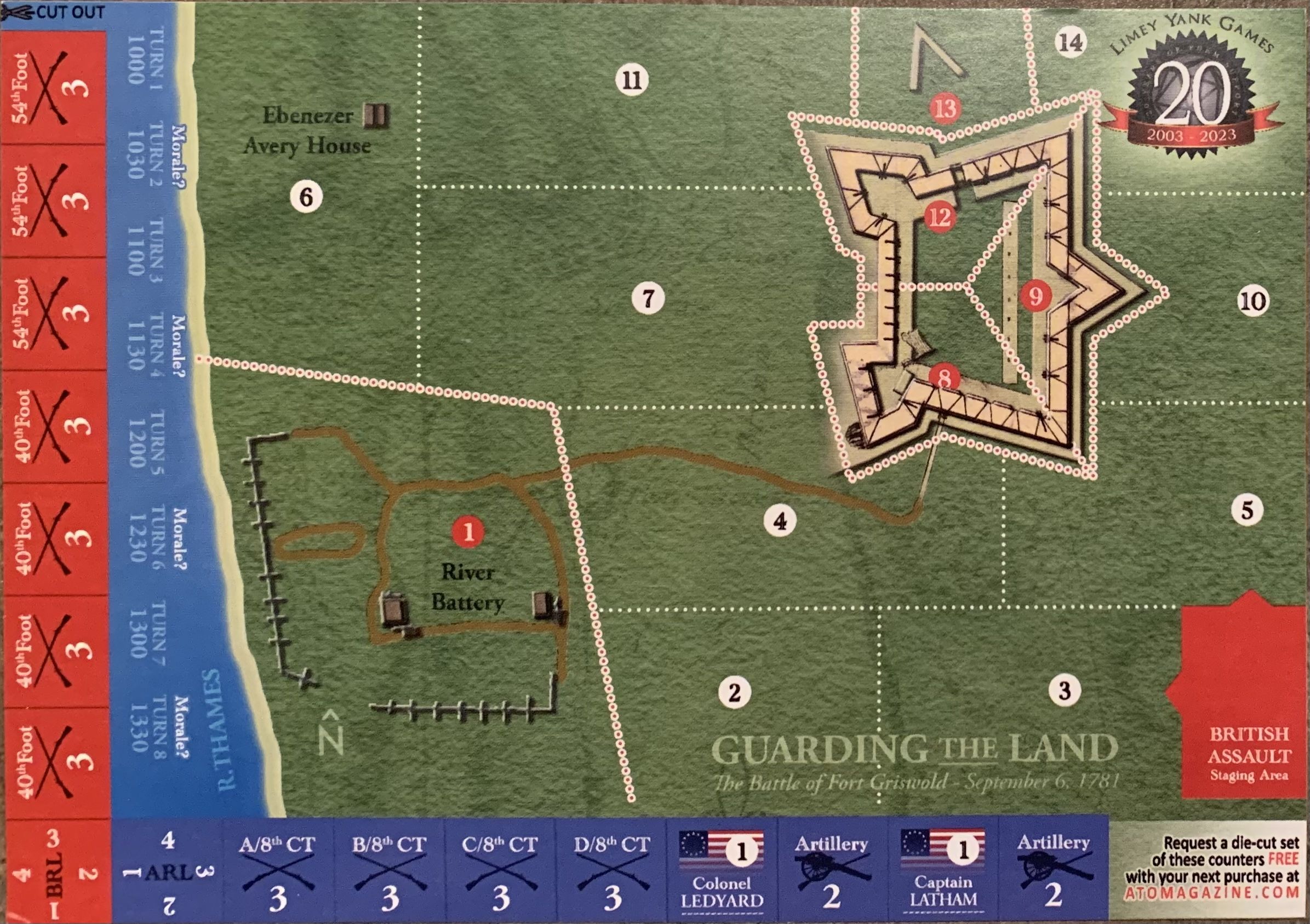 Guarding the Land: The Battle of Fort Griswold, September 6, 1781