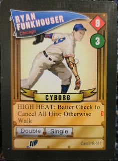 Baseball Highlights: 2045 – Ryan Funkhouser Promo Card