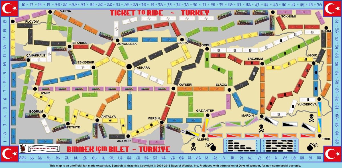 turkey fan expansion for ticket to