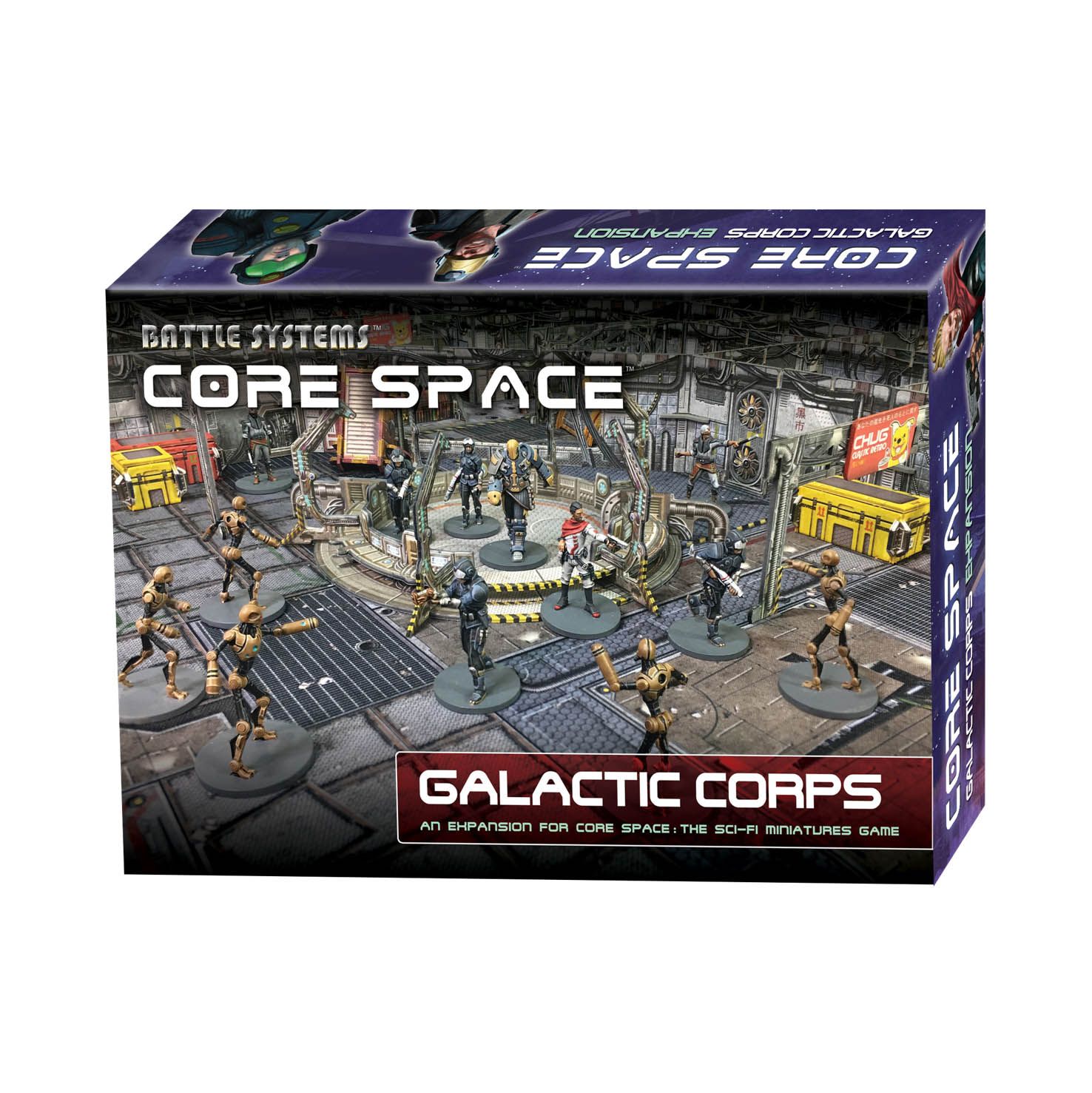 Coperta Core Space - Galactic Corps
