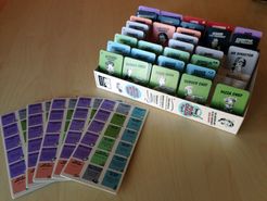 Food Chain Magnate: Milestone Boards & Card Accordion