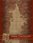 RPG Item: Battlemap: Cracked Rocky Plain
