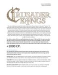 RPG Item: Paradox Grand Strategy 1: Crusader Kings